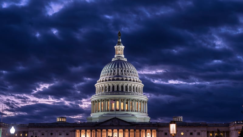 El Capitolio de EEUU en Washington el miércoles 22 de octubre de 2025. (AP Foto/J. Scott...