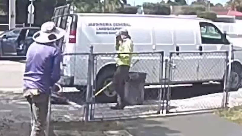 "No puedo respirar. ¡Apúrense!". Presunto ladrón queda atrapado dentro de la van de un...