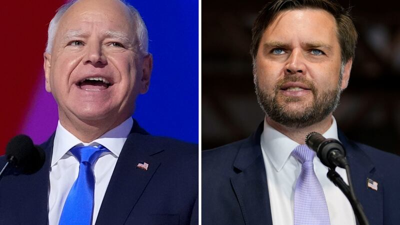 El republicano JD Vance y el demócrata Tim Walz tendrán su primer cara a cara este 1° de octubre.